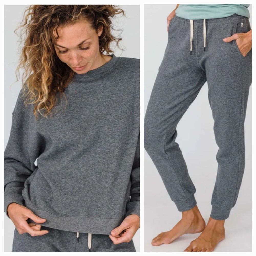 Linksoul Womens Early Riser Jogger Sweatpant & Sweatshirt Pullover Set XS - Picture 1 of 11